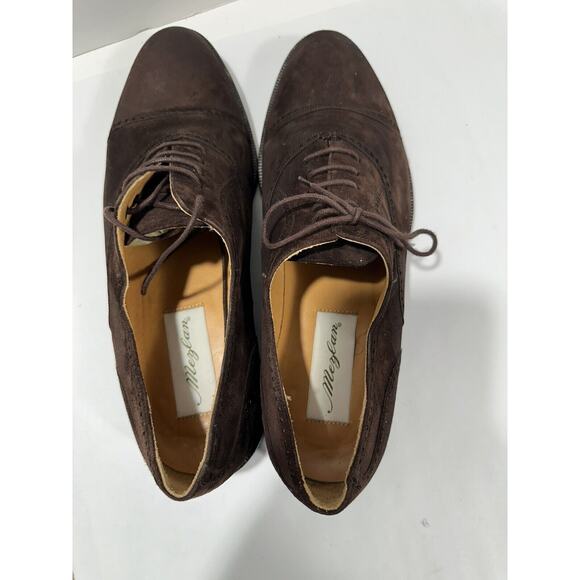 Mezlan Ravenna Brown Suede Oxford Dress Shoes US 10‎ M Made In Spain Luxurious main image 8